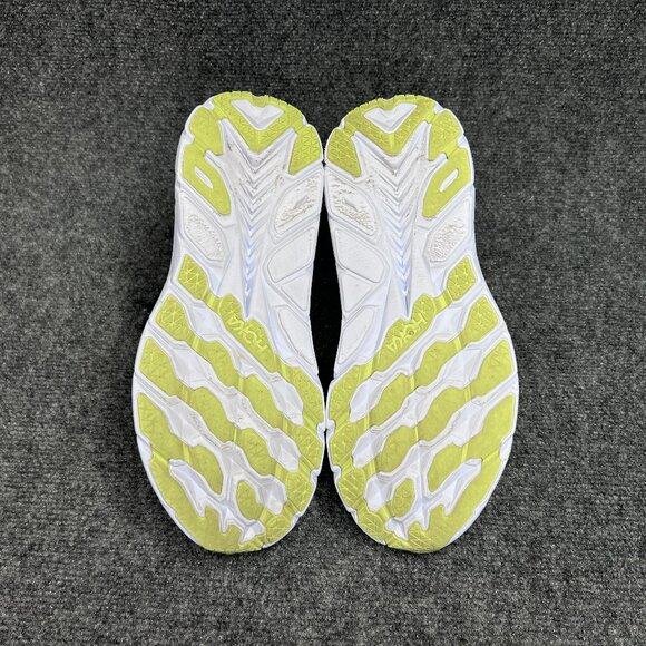 Hoka One One Clifton 8 Running Shoes Men's Size 9.5 Teal Blue Coral Athletic Run - Picture 11 of 13